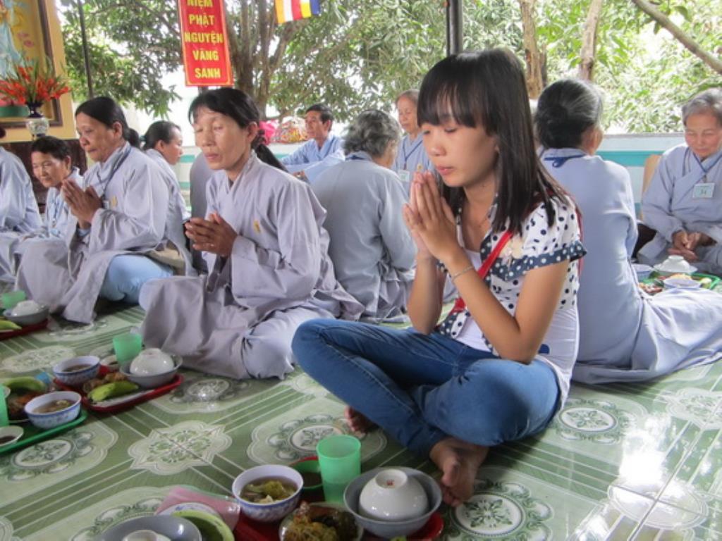 Chùa Sắc Tứ Minh Thiện khai khóa tu niệm Phật đầu năm Ất Mùi