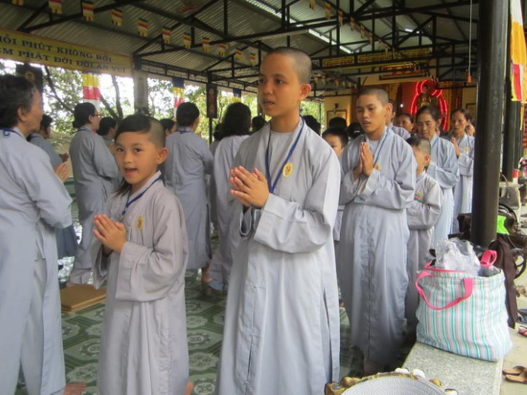 Chùa Sắc Tứ Minh Thiện khai khóa tu niệm Phật đầu năm Ất Mùi