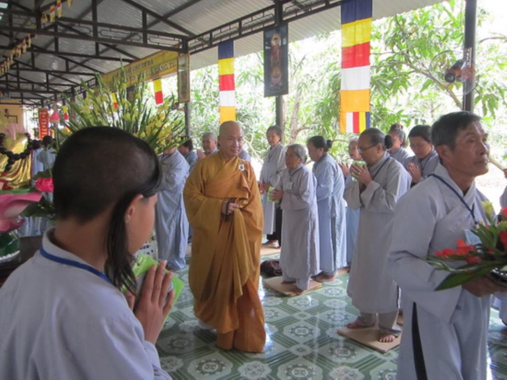 Chùa Sắc Tứ Minh Thiện khai khóa tu niệm Phật đầu năm Ất Mùi