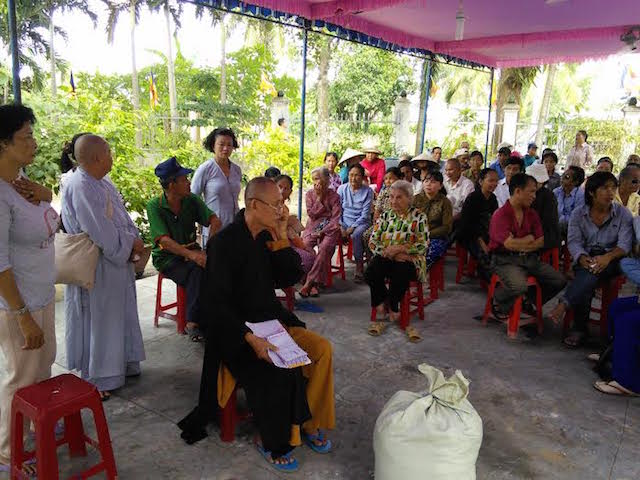 Phật giáo Khánh Hòa làm từ thiện năm 2014 trên 7 tỷ đồng