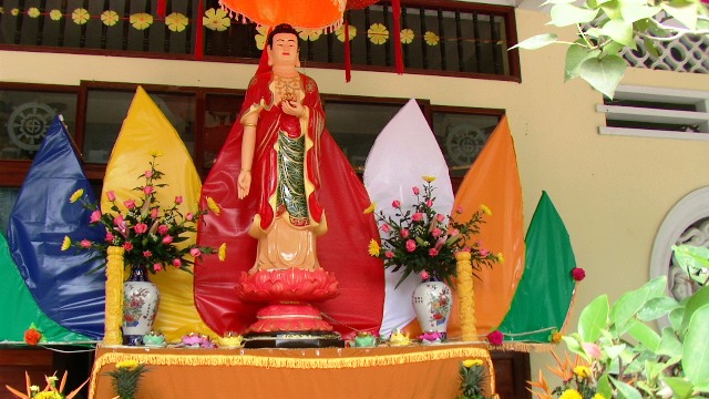 Khánh Hòa: Tịnh xá Ngọc Pháp lễ Vía Đức Phật A Di Đà