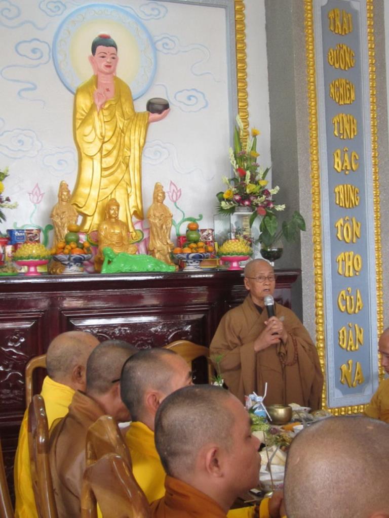 Lễ  húy kỵ lần thứ 16 cố ni sư Thích nữ  Như Tín (1940-1999)