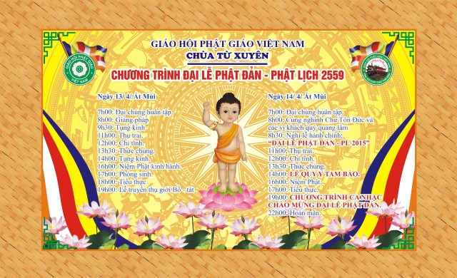 Thái Bình: Công tác chuẩn bị Phật đản tại chùa Từ Xuyên