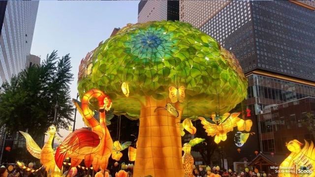 Hàn Quốc: Lung linh lễ hội đèn lồng mừng Phật đản tại trung tâm Seoul