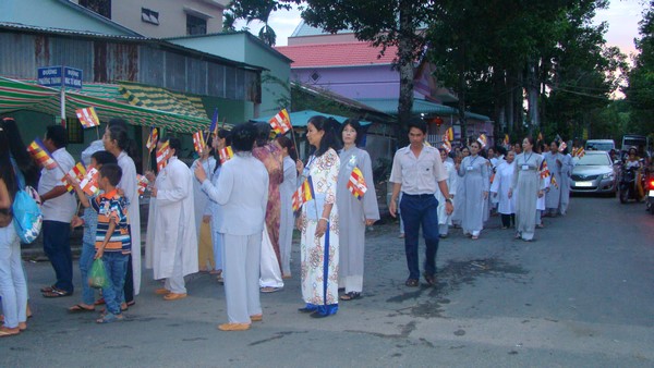 Hà Tiên: Chùm ảnh Đại lễ Phật đản tại biên cương cực nam Tổ quốc