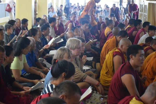 Ấn Độ: Buổi cầu nguyện cố Hòa thượng Tenzin Delek Rinpoche tại Dharamshala