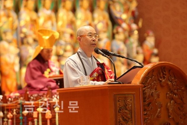 Hàn Quốc: Kỷ niệm 70 chu niên Khai sơn ngôi Guinsa, Chungcheongbuk