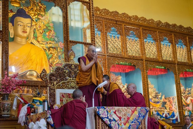 Ấn Độ Chùm ảnh chia sẻ Pháp thoại của đức Đức Đạt Lai Lạt Ma tại Tu viện Gyuto Tantric College - Sidbhari