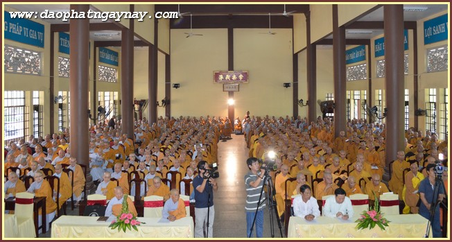 Bình Dương: Khai Mạc Khóa Bồi Dưỡng Trụ Trì