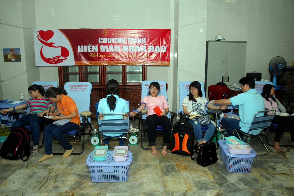 Quỹ Đạo Phật Ngày Nay tổ chức Hiến máu nhân đạo Lần 2
