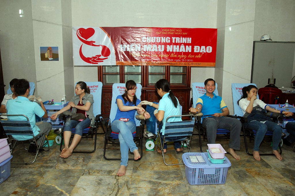Quỹ Đạo Phật Ngày Nay tổ chức Hiến máu nhân đạo Lần 2