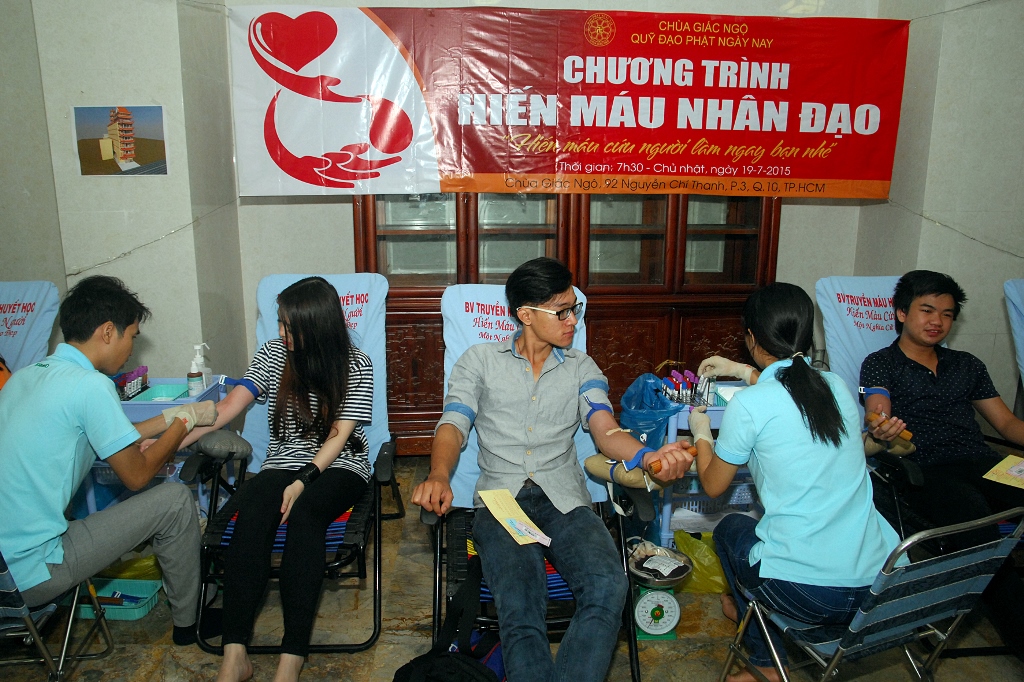 Quỹ Đạo Phật Ngày Nay tổ chức Hiến máu nhân đạo Lần 2