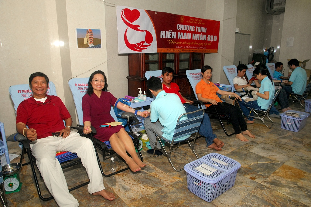 Quỹ Đạo Phật Ngày Nay tổ chức Hiến máu nhân đạo Lần 2