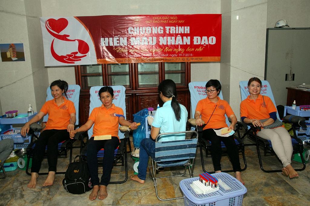 Quỹ Đạo Phật Ngày Nay tổ chức Hiến máu nhân đạo Lần 2