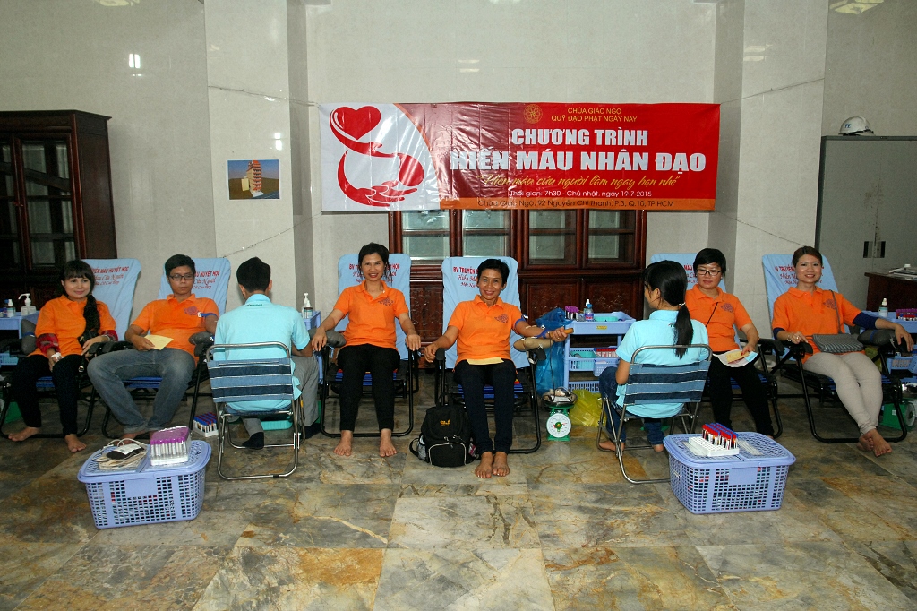 Quỹ Đạo Phật Ngày Nay tổ chức Hiến máu nhân đạo Lần 2