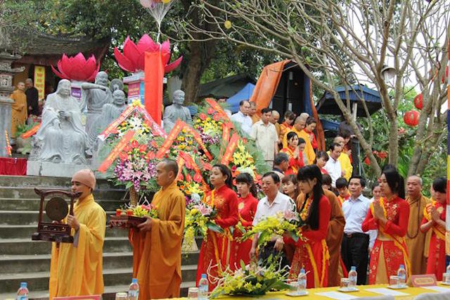 Thái Nguyên: Lễ lạc thành các công trình tín ngưỡng chùa Phù Liễn và khởi công xây dựng Thư viện Trụ sở  Ban Trị sự