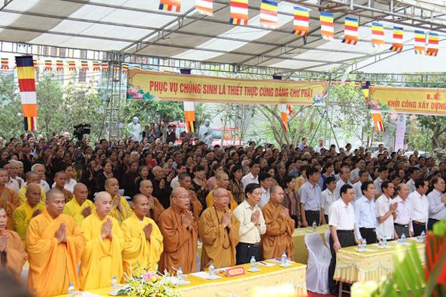 Thái Nguyên: Lễ lạc thành các công trình tín ngưỡng chùa Phù Liễn và khởi công xây dựng Thư viện Trụ sở  Ban Trị sự