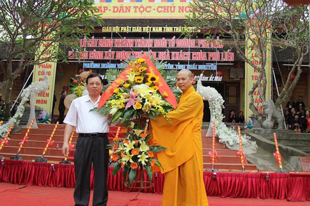 Thái Nguyên: Lễ lạc thành các công trình tín ngưỡng chùa Phù Liễn và khởi công xây dựng Thư viện Trụ sở  Ban Trị sự