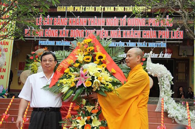 Thái Nguyên: Lễ lạc thành các công trình tín ngưỡng chùa Phù Liễn và khởi công xây dựng Thư viện Trụ sở  Ban Trị sự