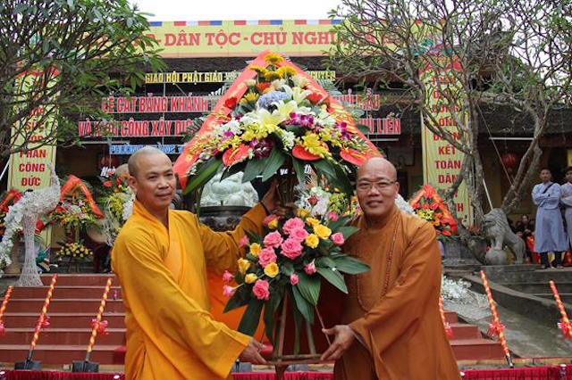 Thái Nguyên: Lễ lạc thành các công trình tín ngưỡng chùa Phù Liễn và khởi công xây dựng Thư viện Trụ sở  Ban Trị sự