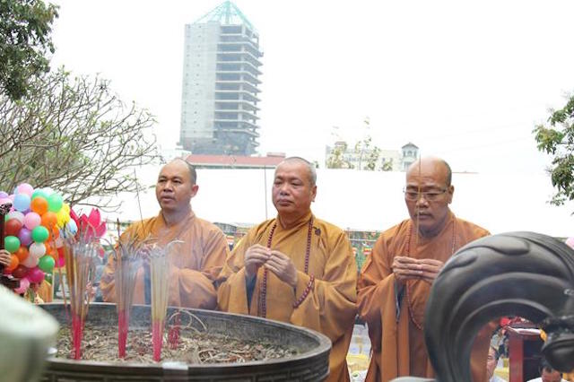 Thái Nguyên: Lễ lạc thành các công trình tín ngưỡng chùa Phù Liễn và khởi công xây dựng Thư viện Trụ sở  Ban Trị sự