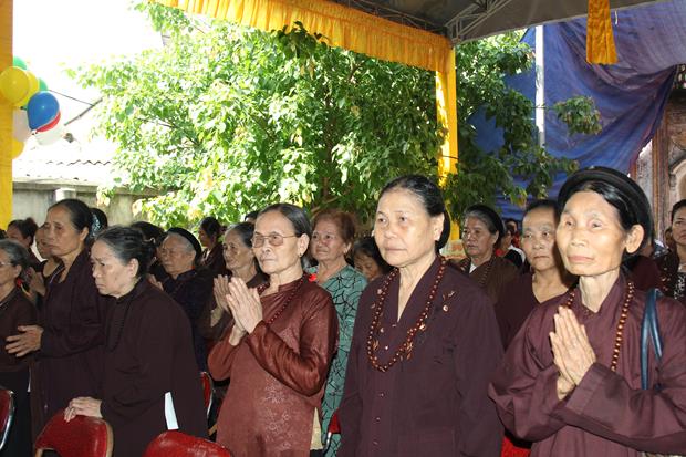 Hà Nội: Chùa Phả Quang Lễ Tắm Phật, Khởi Công Xây Dựng Tam Bảo.