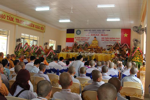 Đăk Lăk: Khai Mạc Hội Thảo Hoằng Pháp Các Tỉnh Tây Nguyên