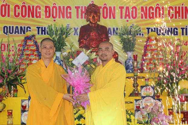 Hà Nội: Chùa Phả Quang Lễ Tắm Phật, Khởi Công Xây Dựng Tam Bảo.