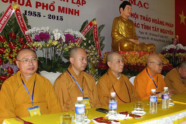 Đăk Lăk: Khai Mạc Hội Thảo Hoằng Pháp Các Tỉnh Tây Nguyên