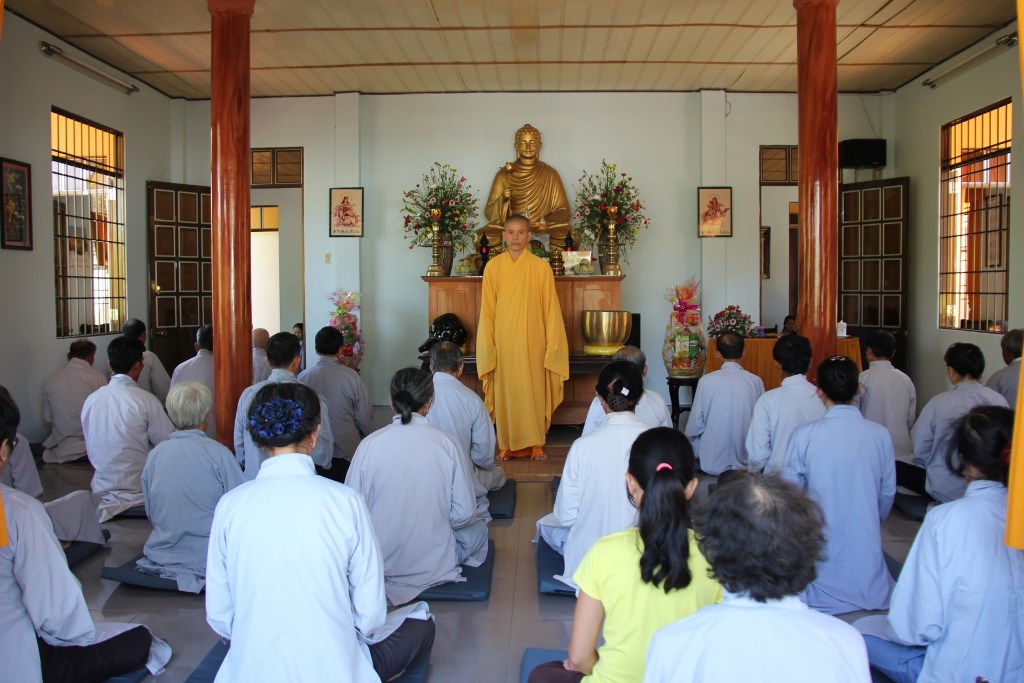 Khóa tu &quot;Một ngày Thiền tập&quot; tại Thiền Tự Trúc Lâm Viên Giác  nhân mùa Hè năm Ất Mùi - 2015