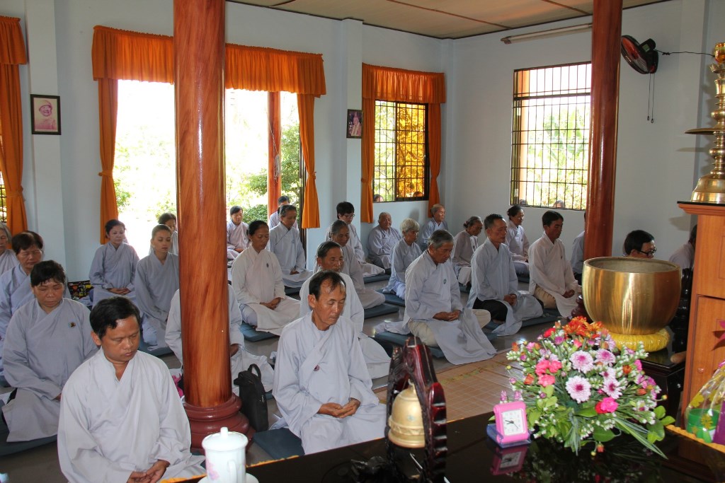 Khóa tu &quot;Một ngày Thiền tập&quot; tại Thiền Tự Trúc Lâm Viên Giác  nhân mùa Hè năm Ất Mùi - 2015
