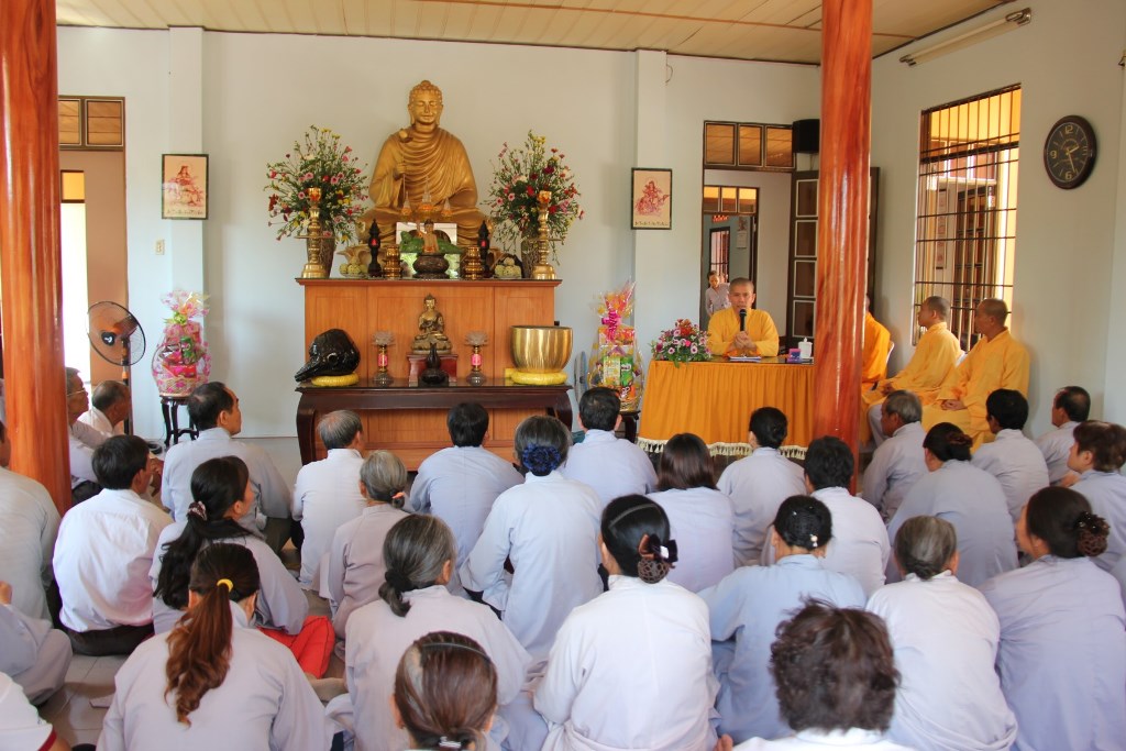 Khóa tu &quot;Một ngày Thiền tập&quot; tại Thiền Tự Trúc Lâm Viên Giác  nhân mùa Hè năm Ất Mùi - 2015