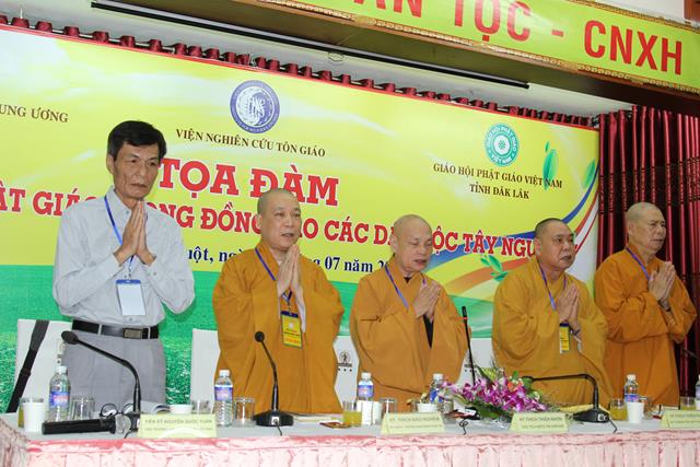 Tọa đàm “Sinh hoạt Phật giáo trong đồng bào các Dân tộc Tây Nguyên”
