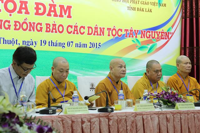 Tọa đàm “Sinh hoạt Phật giáo trong đồng bào các Dân tộc Tây Nguyên”