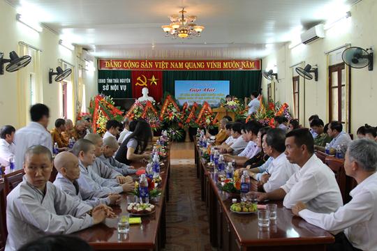 Thái Nguyên: Ban Trị sự chúc mừng 60 năm ngày truyền thống ngành quản lý nhà nước về  Tôn giáo tỉnh Thái Nguyên