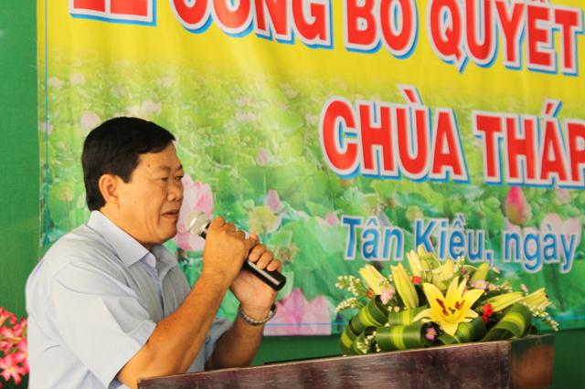 Đồng Tháp: Bổ Nhiệm Trụ Trì Chùa Tháp Linh