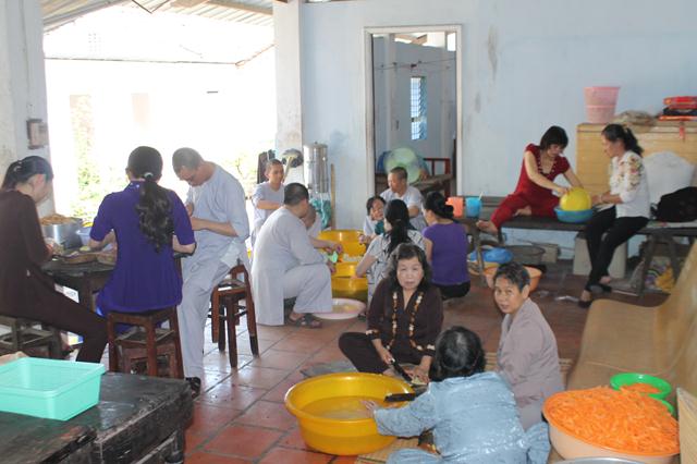 Đồng tháp: Công Tác Chuẩn Bị Cung Nghinh Tôn Tượng HT. Thích Trí Tịnh