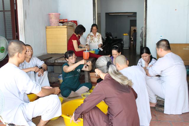 Đồng tháp: Công Tác Chuẩn Bị Cung Nghinh Tôn Tượng HT. Thích Trí Tịnh