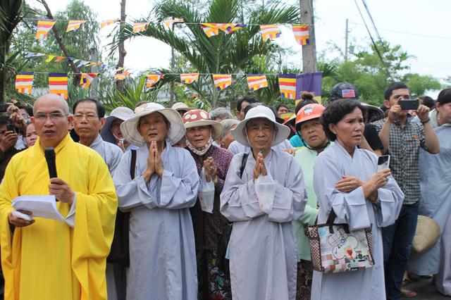 Đồng Tháp: Cung Nghinh Tôn Tượng Cố HT. Thích Trí Tịnh