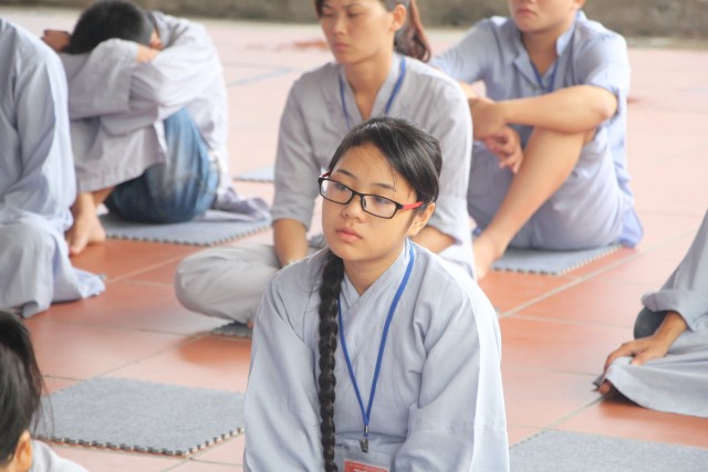 Thái Bình: Nhiều cảm xúc trong ngày tu thứ hai tại chùa Từ Xuyên