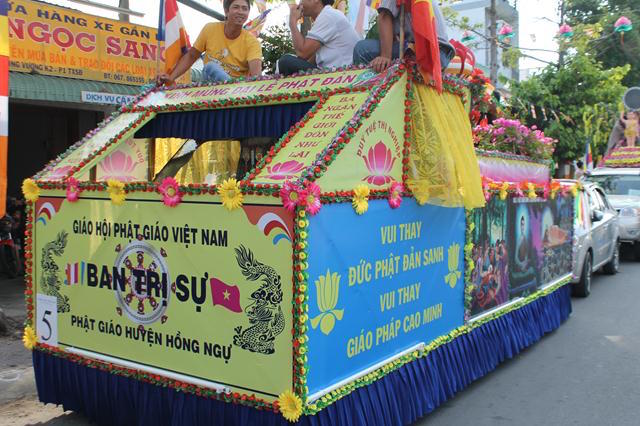 Phật Giáo Đồng Tháp Tổ Chức Chương Trình Phật Đản PL. 2559