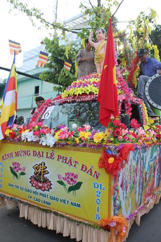 Phật Giáo Đồng Tháp Tổ Chức Chương Trình Phật Đản PL. 2559