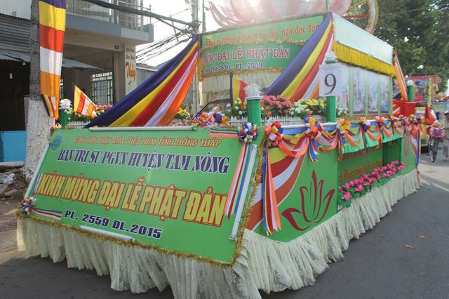 Phật Giáo Đồng Tháp Tổ Chức Chương Trình Phật Đản PL. 2559