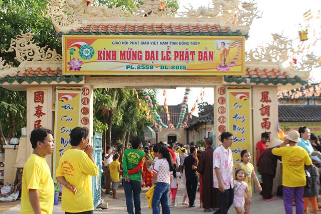 Phật Giáo Đồng Tháp Tổ Chức Chương Trình Phật Đản PL. 2559