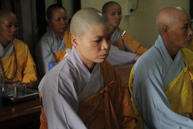 Thái Bình: Trường hạ chùa Quan Âm tổ chức lễ khai pháp