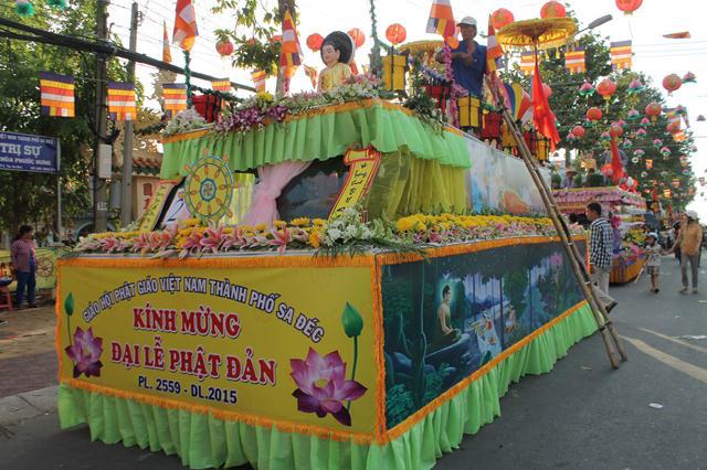 Phật Giáo Đồng Tháp Tổ Chức Chương Trình Phật Đản PL. 2559