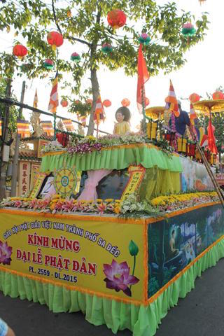 Phật Giáo Đồng Tháp Tổ Chức Chương Trình Phật Đản PL. 2559