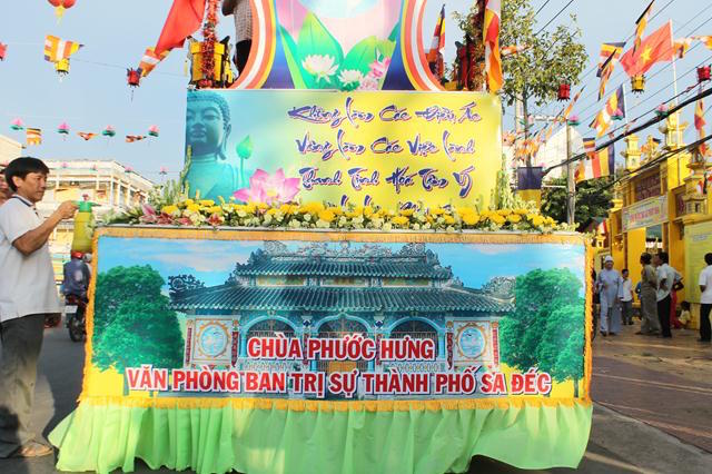 Phật Giáo Đồng Tháp Tổ Chức Chương Trình Phật Đản PL. 2559