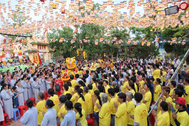 Phật Giáo Đồng Tháp Tổ Chức Chương Trình Phật Đản PL. 2559