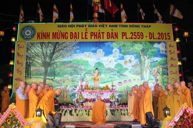 Phật Giáo Đồng Tháp Tổ Chức Chương Trình Phật Đản PL. 2559